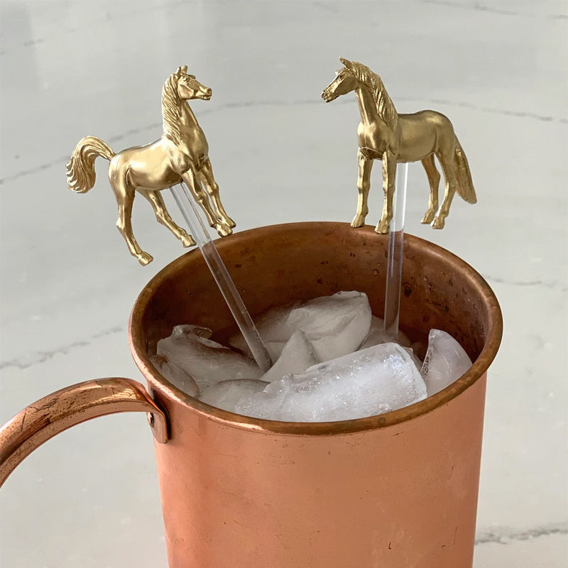 Kentucky Derby Pferd Drink Rührer（Dreierpack）