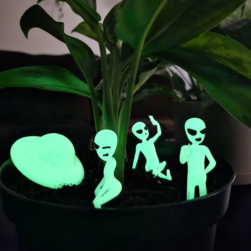 Niedlich Glow In The Dark Plant Accessoire