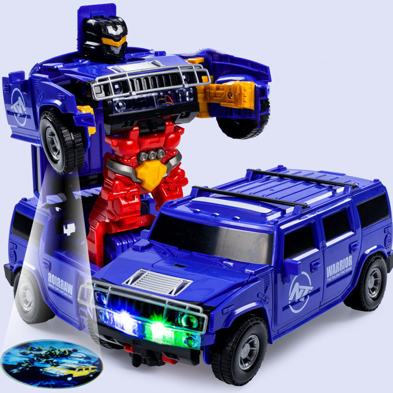 Verwandelndes Robotermodell-Spielzeugauto