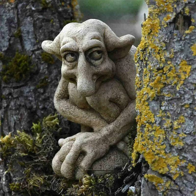 Kreative lustige Kobold-Ornamente aus Harz