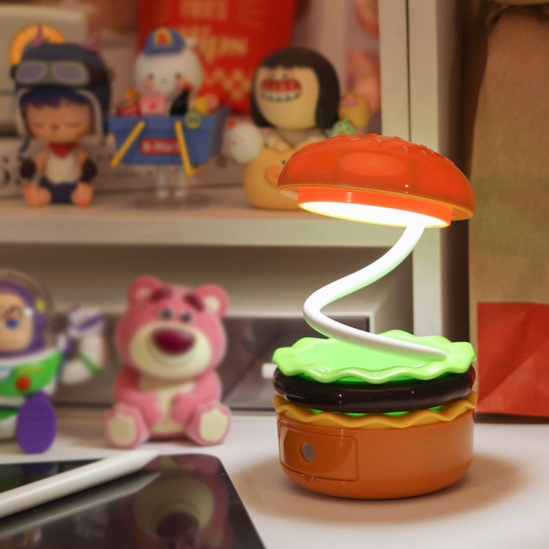 Bright burger lamp