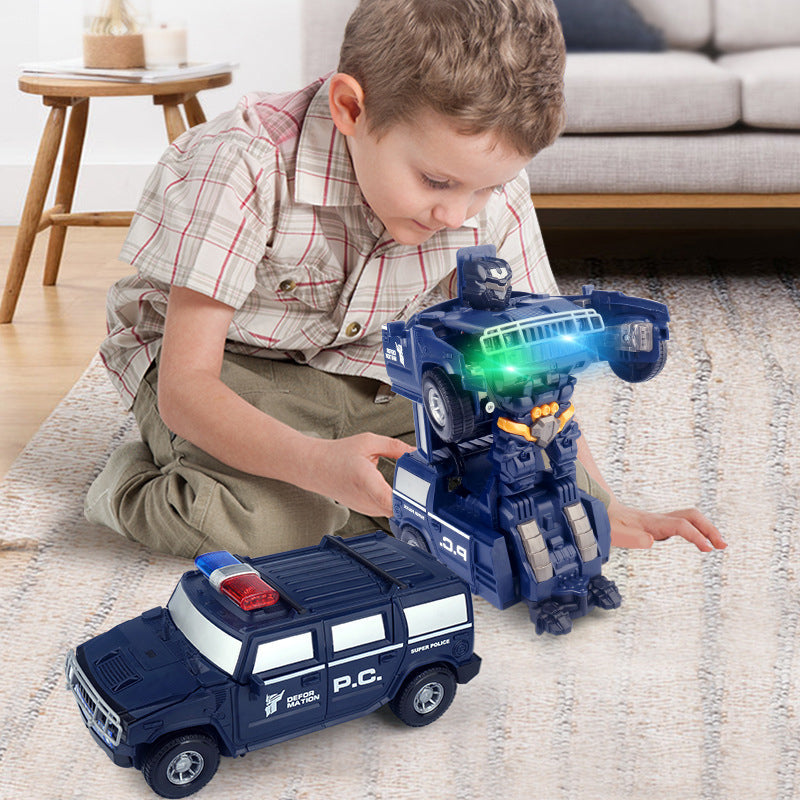 Verwandelndes Robotermodell-Spielzeugauto