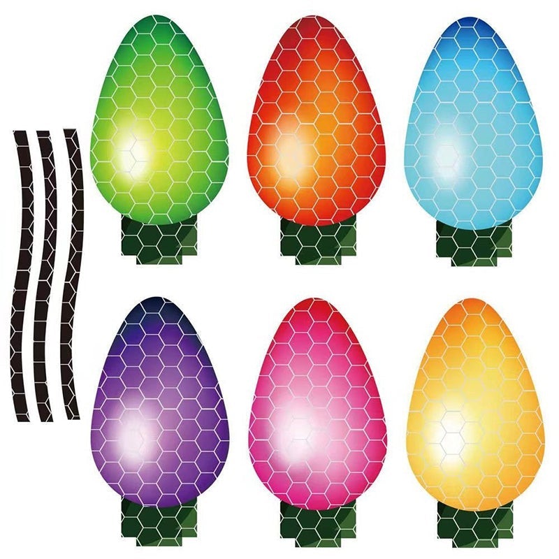 Reflektierende Glühbirnen Magnet Dekorationen
