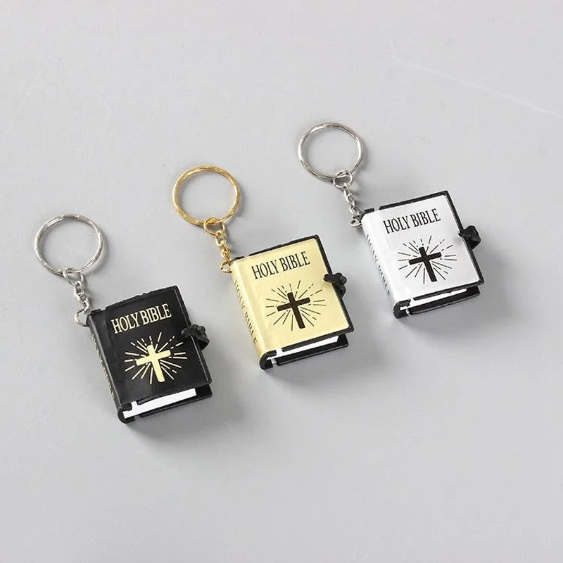 Mini-Bibelkreuz-Schlüsselanhänger