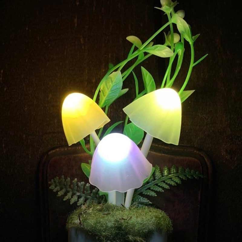 Magisches Pilz-LED-Nachtlicht mit Farbwechsel
