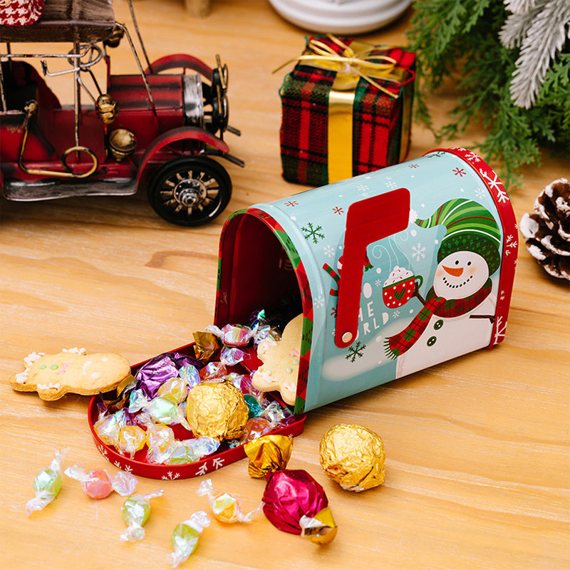Geschenkbox mit weihnachtlichem Rentier
