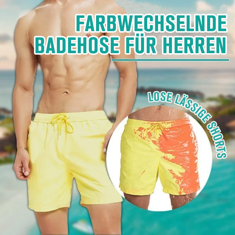 Farbwechsel Strandhose-Badeshorts  