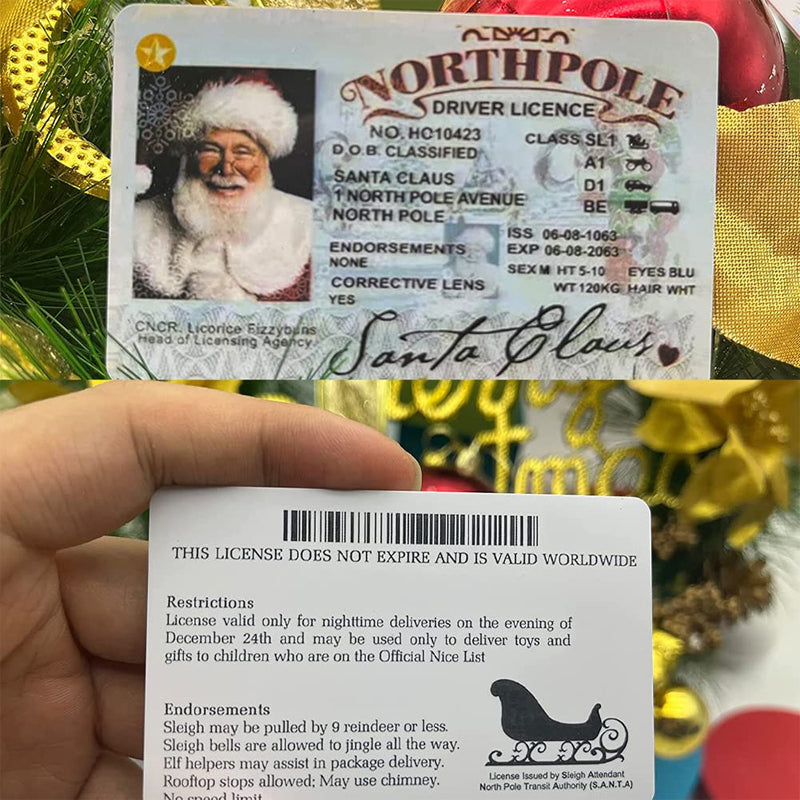 Der verlorene Führerschein des Weihnachtsmanns