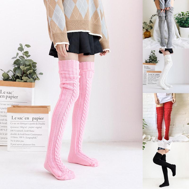 Stehaufe™ Lange Warme Socken Aus 100% Reiner Baumwolle Und Reiner Wolle