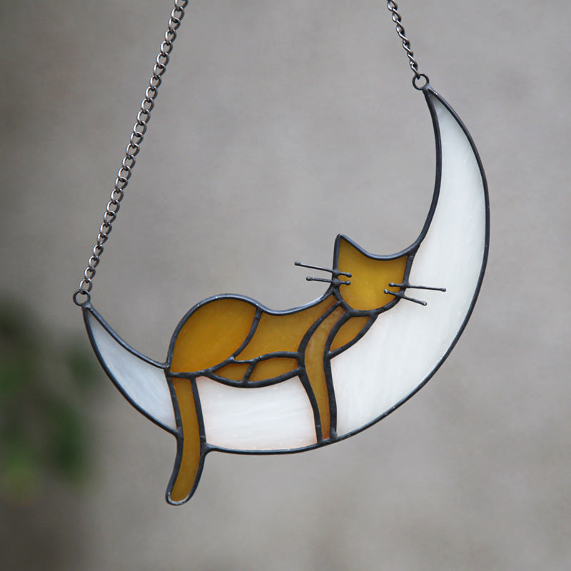 Katze/Hund Mond Fenster Anhänger