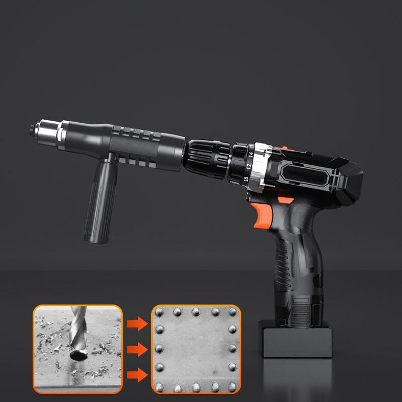 Professionelles Nietpistolen-Adapter-Kit mit 4 Stk