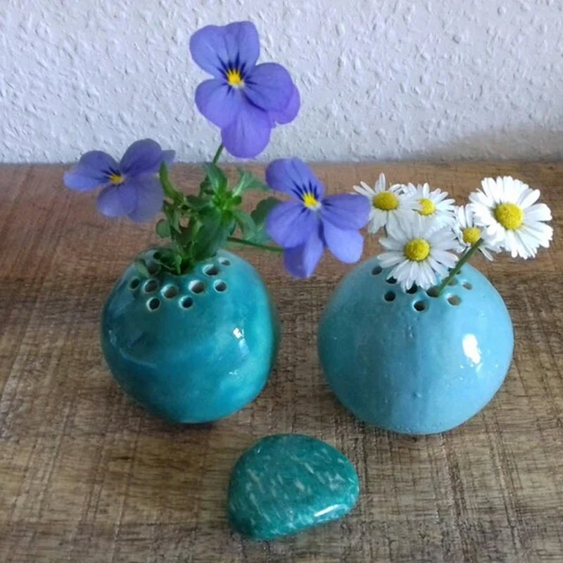 Stehaufe™ Harz handgefertigte Vase Tischdekoration