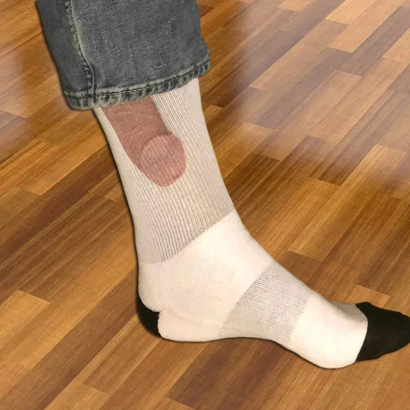 Lustigen und auffälligen Socken