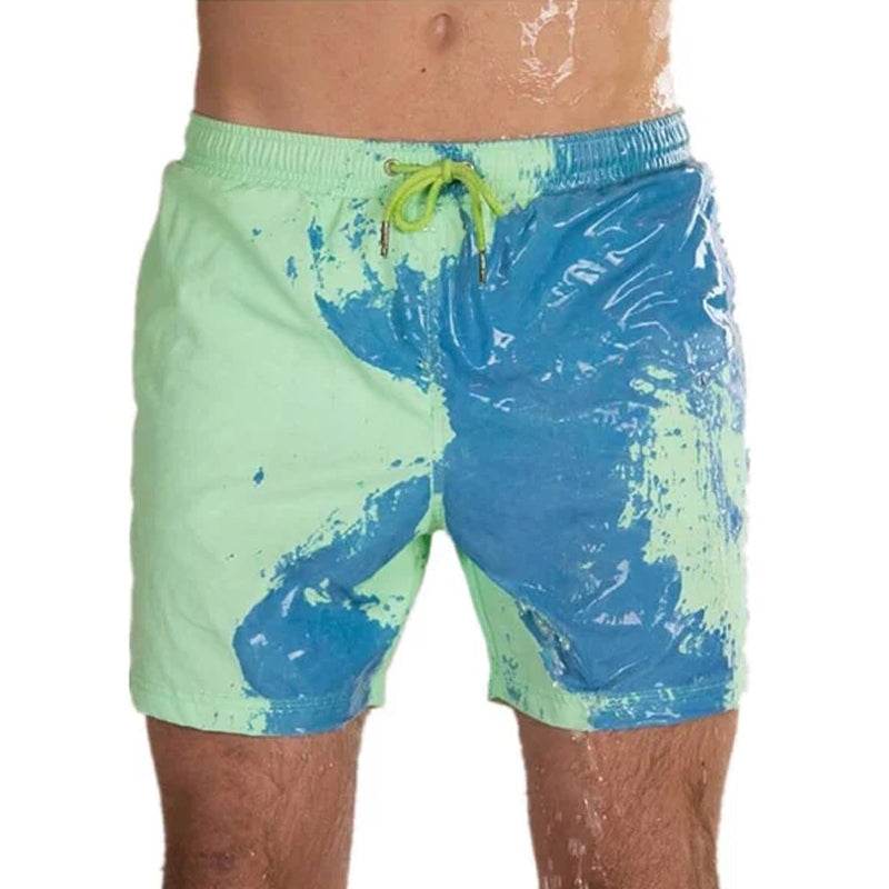 Farbwechsel Strandhose-Badeshorts  