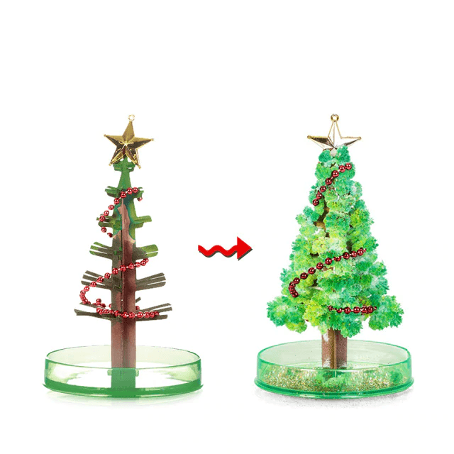 Stehaufe™ Magischer Kristall Weihnachtsbaum