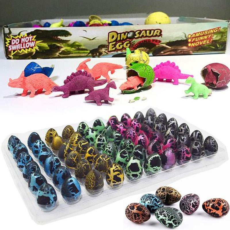 Magisches Dinosaurier-Ei-Lernspielzeug, 60 Stücke