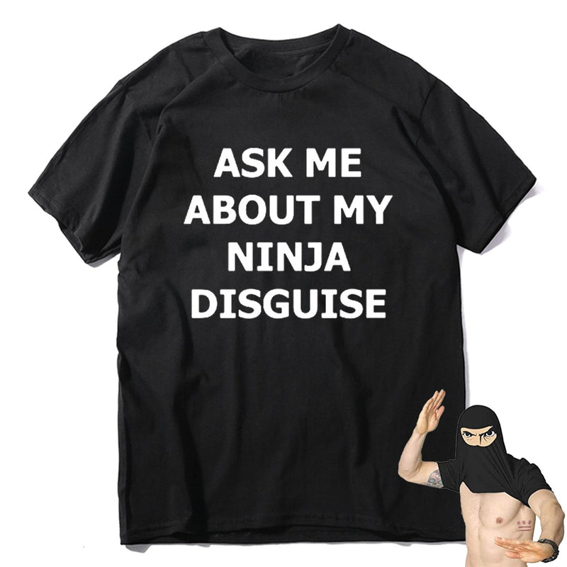 Stehaufe™ T-Shirt mit Ninja-Verkleidung