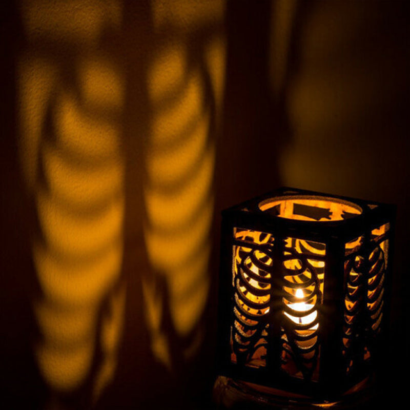 Halloween Schädel-Rippe-Schatten-Lampe