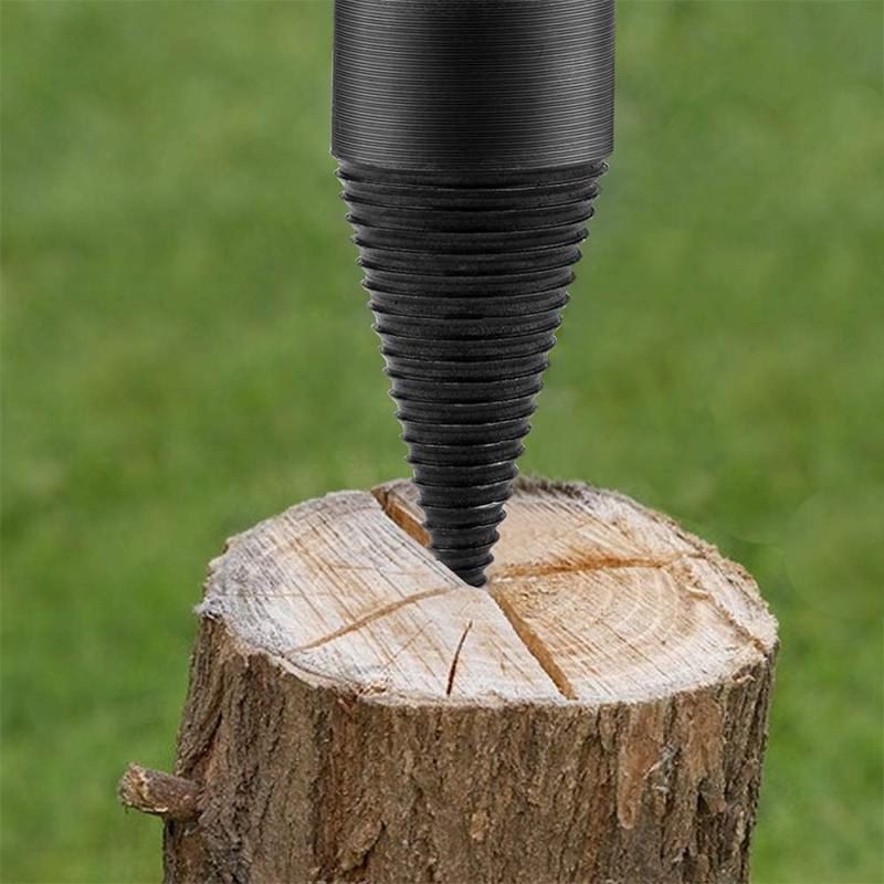 Stehaufe™ Brennholzbohrer mit rundem Schaft