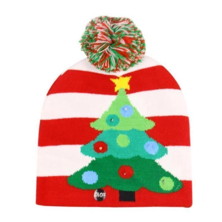 Stehaufe™ Weihnachts LED Bohnen Hut