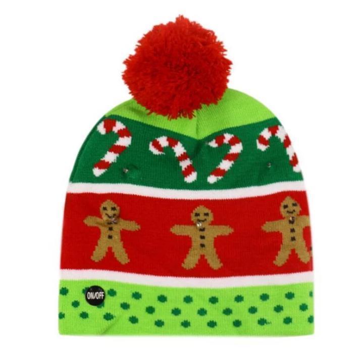 Stehaufe™ Weihnachts LED Bohnen Hut