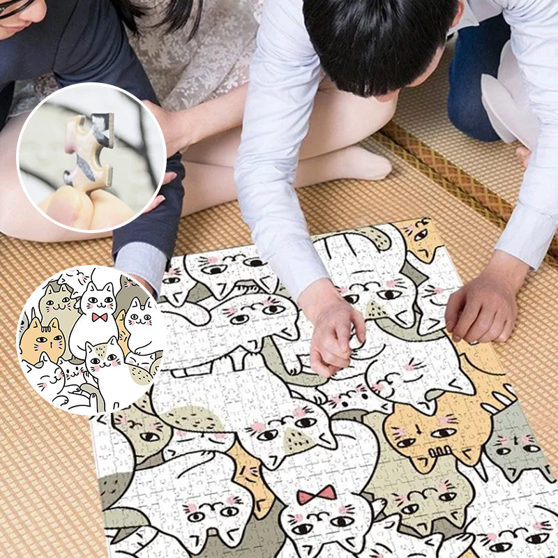 Niedliches Katzen Puzzle - 1000 Stück
