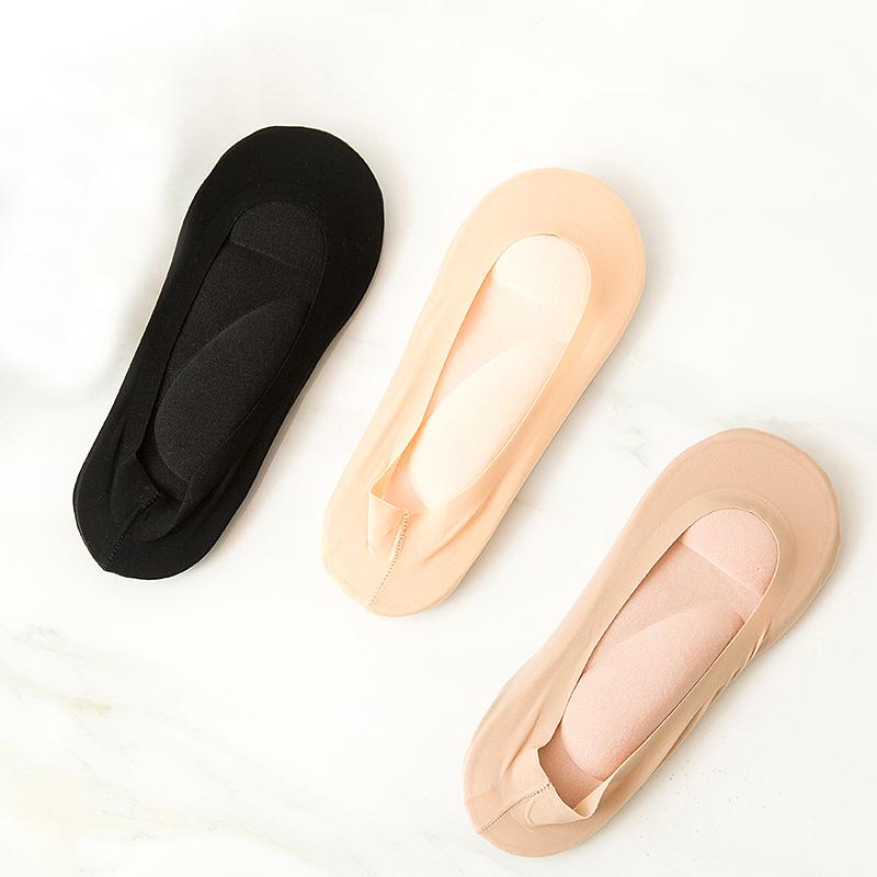 Stehaufe™ 3D Fußmassage gepolsterte Lady Invisible Socken