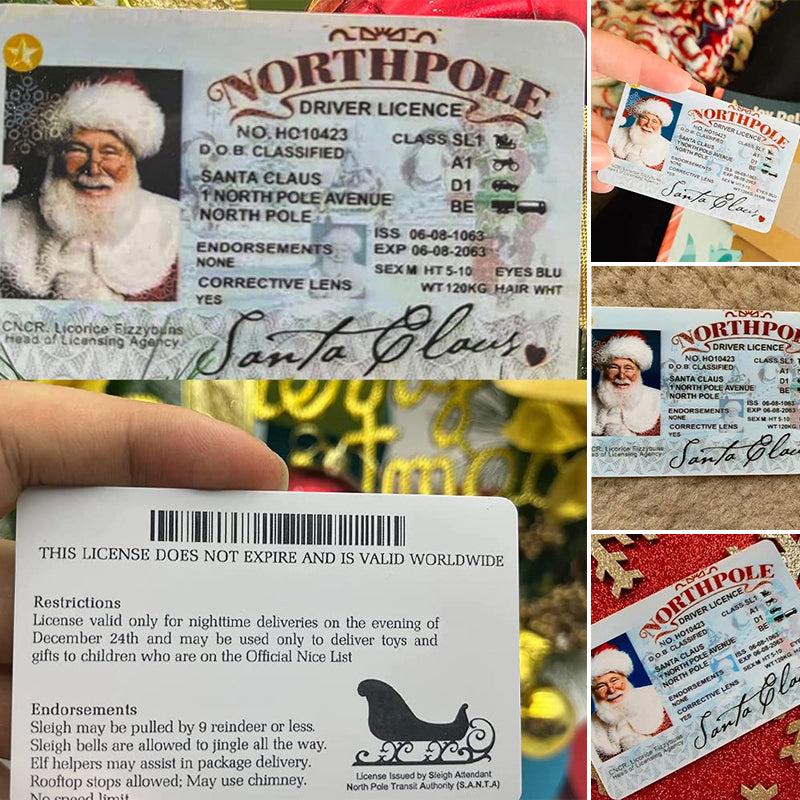 Der verlorene Führerschein des Weihnachtsmanns